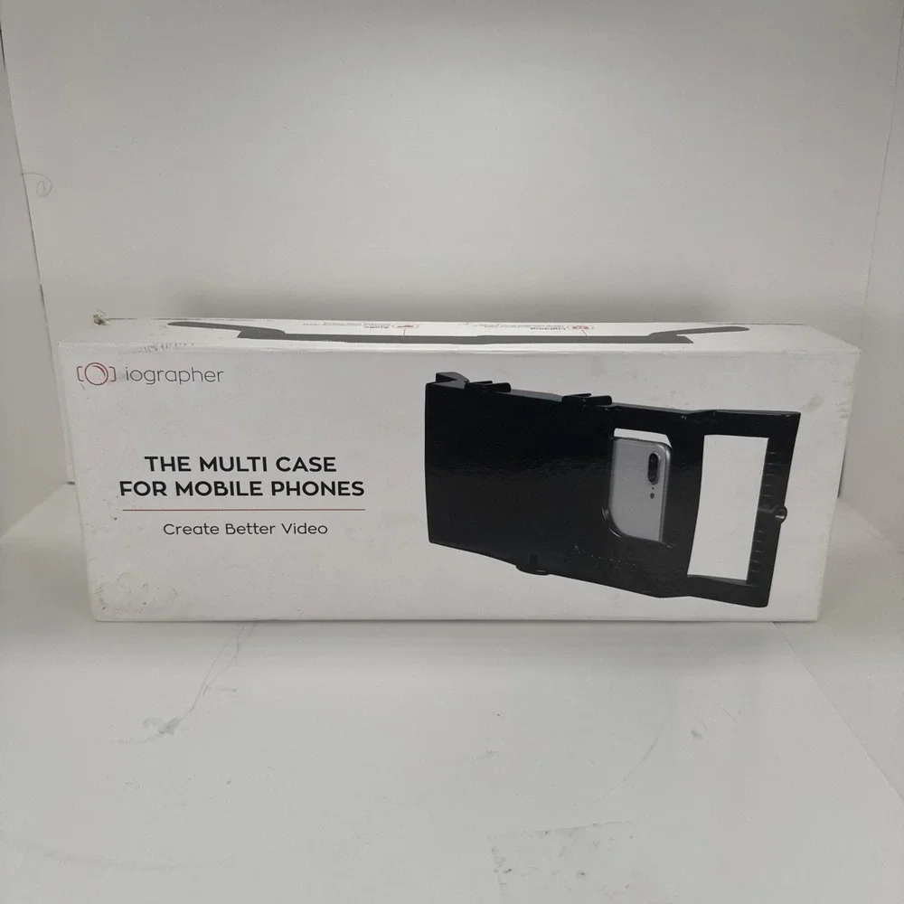 iOgrapher Mobile Phone Case w Handles For Tripod Video/Photography Better Video